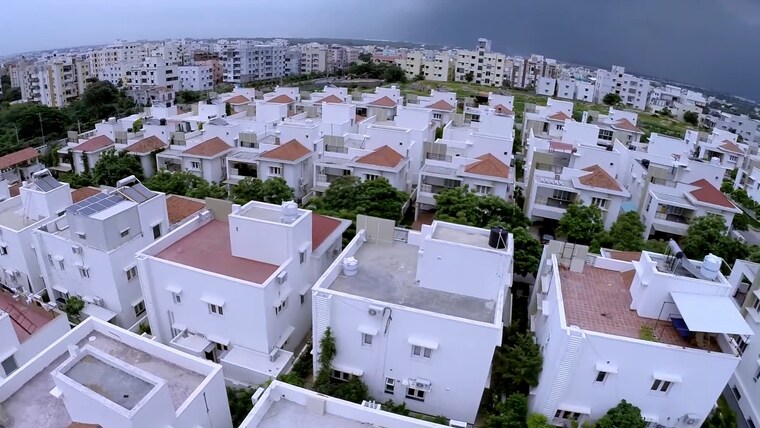 Exterior View, my-stick-hills 3.5 Bedroom 3000 Sq.Ft. Villa In Hi Tech City Hyderabad 9148248