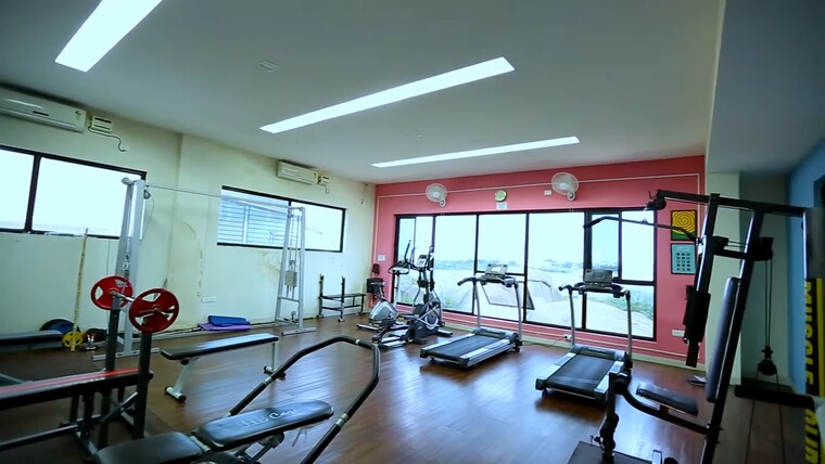 Gym, my-stick-hills 3.5 Bedroom 3000 Sq.Ft. Villa In Hi Tech City Hyderabad 9148248