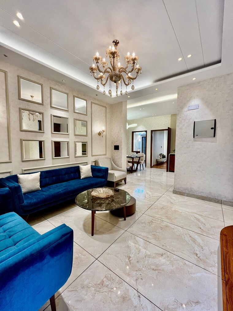 Living Room, pir machalla 3 Bedroom 1850 Sq.Ft. Apartment In Pir Machalla Zirakpur 9148255