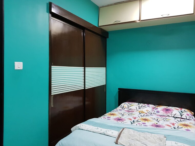 Bedroom, lake-florence 2 Bedroom 650 Sq.Ft. Apartment In Powai Mumbai 9148302