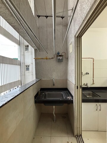 Kitchen in 2 BHK Apartment at Vilas Javdekar Yashwin Encore, Wakad – for Rent