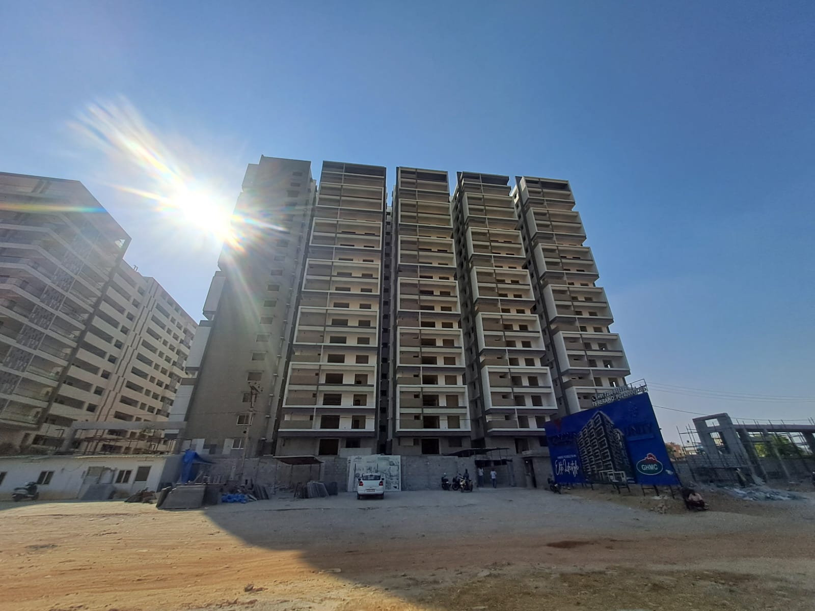 3 BHK + Study Room 2228 Sq.Ft. Apartment in Hallmark Sunnyside