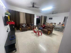 Living Room in 2 BHK Apartment at Goel Ganga Liviano, Kharadi – for Sale