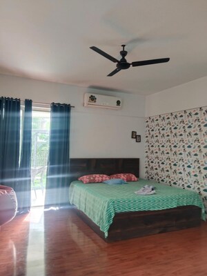 Living Room in 2 BHK Apartment at Goel Ganga Liviano, Kharadi – for Sale