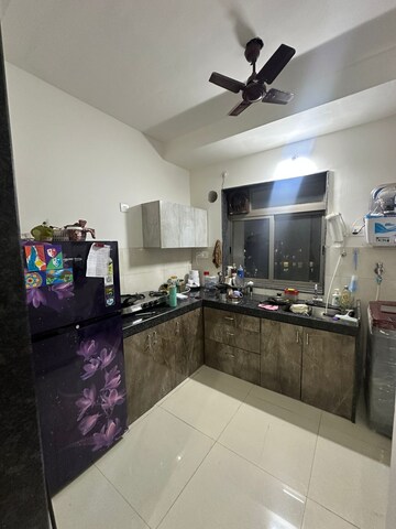 Kitchen in 2 BHK Apartment at Runwal Eirene, Balkum Pada – for Rent