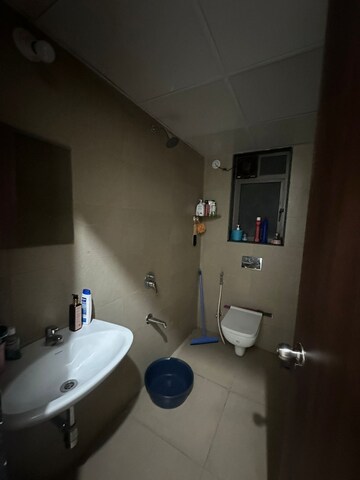 Bathroom in 2 BHK Apartment at Runwal Eirene, Balkum Pada – for Rent