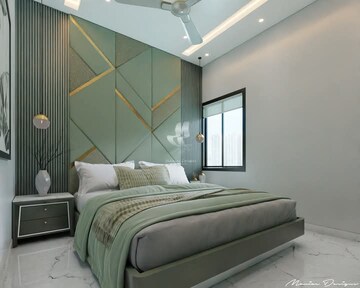 Bedroom in 3.5 BHK Builder Floor at Mahavir Enclave 1 – for Sale