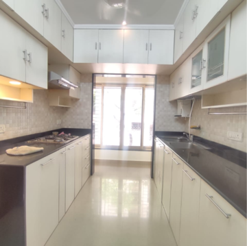 Kitchen in 3 BHK Apartment at Park Lane Apartments, Waterfield Road – for Rent