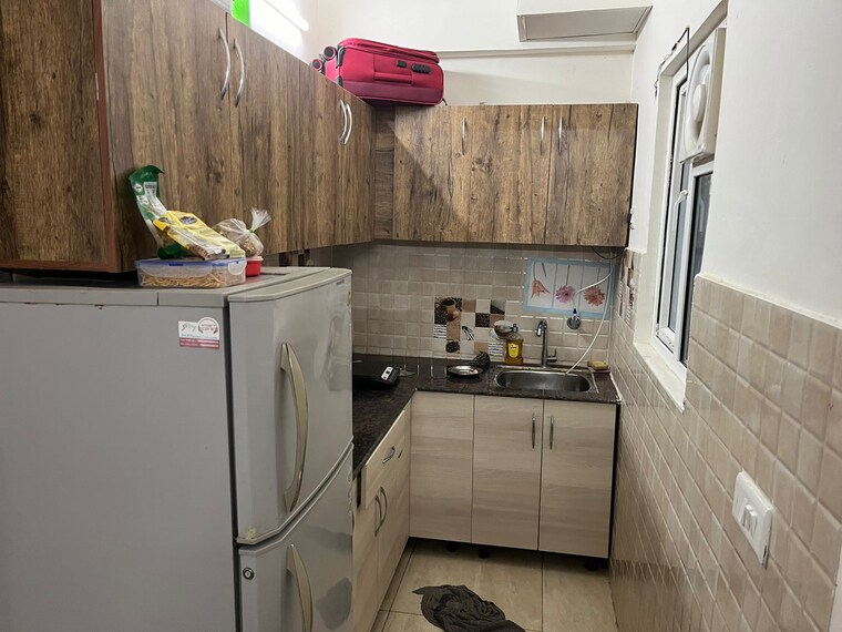 Kitchen, gaur-city-2-14th-avenue 1 Bedroom 530 Sq.Ft. Apartment In Sector 16c Greater Noida Greater Noida 9148391