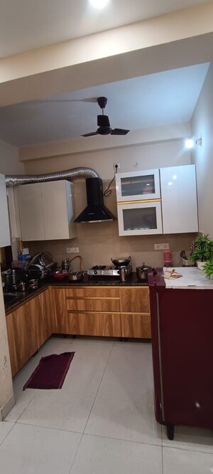 Kitchen in 3 BHK Builder Floor at Niti Khand I – for Sale