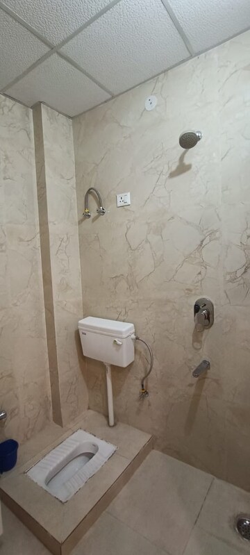 Bathroom in 3 BHK Builder Floor at Niti Khand I – for Rent