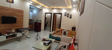 Living Room in 3 BHK Builder Floor at Niti Khand I – for Rent