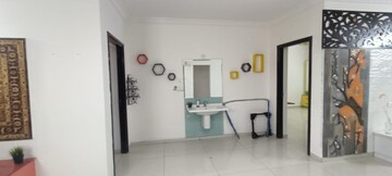 Bathroom in 3 BHK Apartment at Rajapushpa Atria, Gachibowli – for Rent