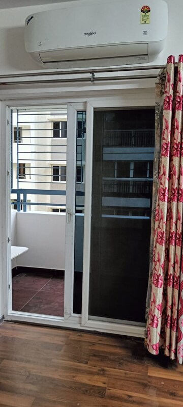 Balcony in 3 BHK Apartment at Rajapushpa Atria, Gachibowli – for Rent