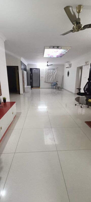 Building Lobby in 3 BHK Apartment at Rajapushpa Atria, Gachibowli – for Rent