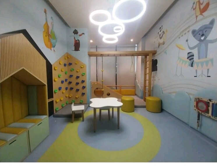 Living Room, m3m-sky-lofts Studio 950 Sq.Ft. Apartment In Sector 71 Gurgaon 9148505