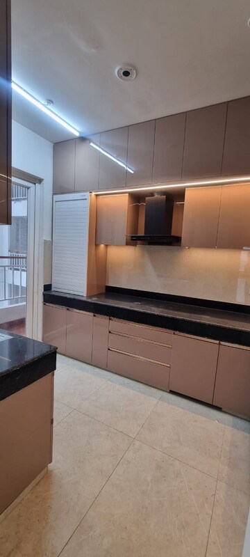 Kitchen in 3.5 BHK Apartment at Rishita Mulberry Heights, Sushant Golf City – for Rent