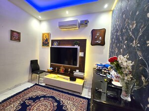 Living Room in 3 BHK Apartment at Dhakoli – for Sale
