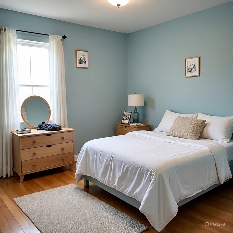 Bedroom, ganga nagar 1 Bedroom 599 Sq.Ft. Apartment In Ganga Nagar Rishikesh 9148536