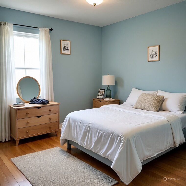 Bedroom, ganga nagar 1 Bedroom 599 Sq.Ft. Apartment In Ganga Nagar Rishikesh 9148536