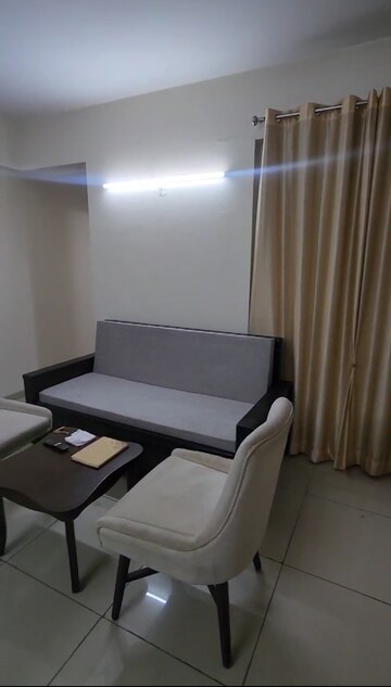 Living Room in 1 BHK Apartment at Wave Dream Homes, Wave City – for Rent