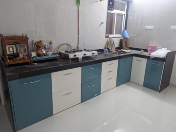 Kitchen in 2 BHK Apartment at Vanaz Corner, Kothrud – for Rent