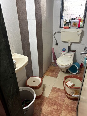 Bathroom in 2 BHK Apartment at Namrata CHS Goregaon, Goregaon West – for Sale
