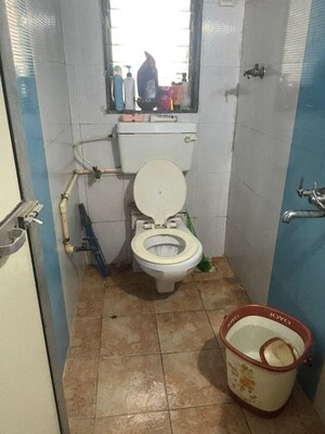 Bathroom in 2 BHK Apartment at Namrata CHS Goregaon, Goregaon West – for Sale