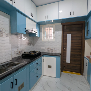 Kitchen in 1 BHK Apartment at First Avenue Kondapur, Masjid Banda – for Rent