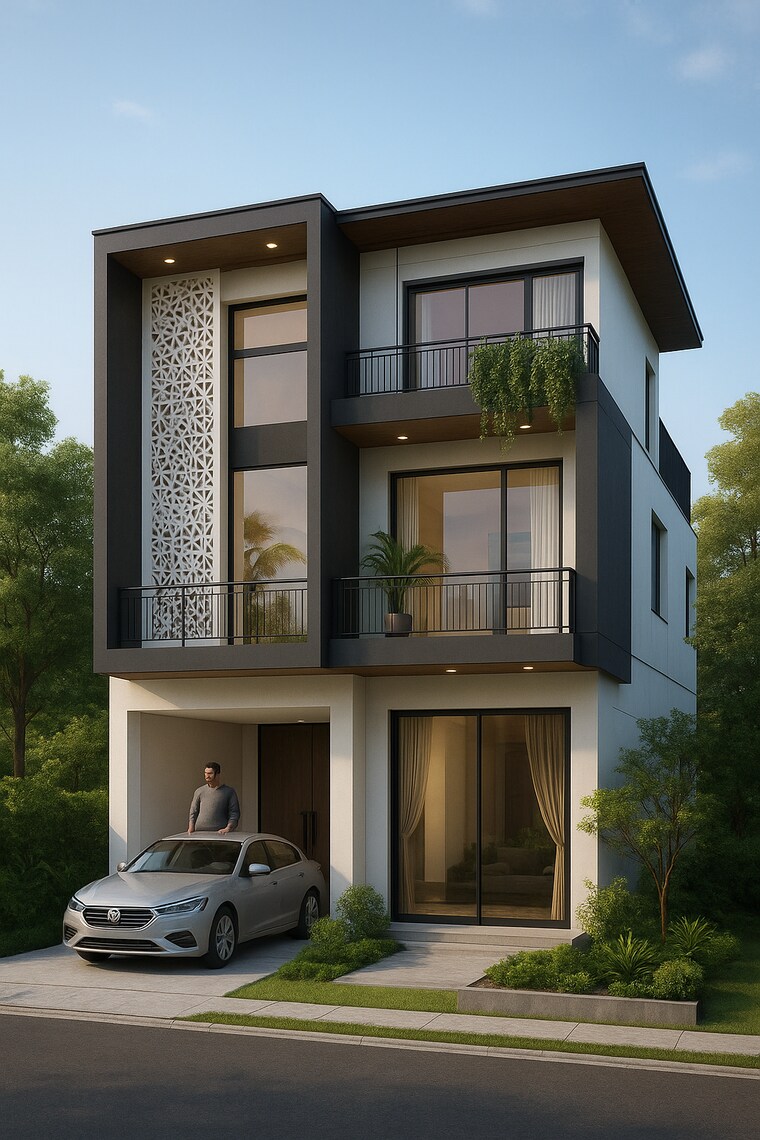 Exterior View, sarjapur 4 Bedroom 1500 Sq.Ft. Villa In Sarjapur Bangalore 9148807