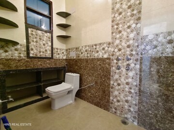 Bathroom in 2 BHK Builder Floor at Vasant Kunj – for Rent