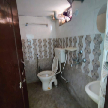 Bathroom in 1 BHK Apartment at MK Residency Kondapur, Sriram Nagar – for Rent