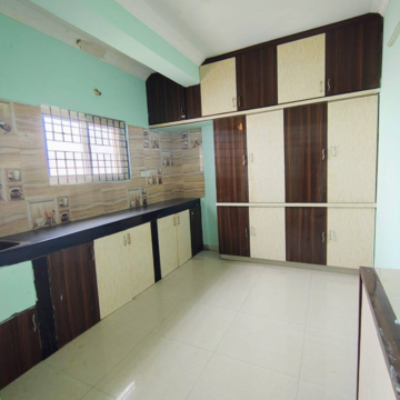 Kitchen in 1 BHK Apartment at MK Residency Kondapur, Sriram Nagar – for Rent