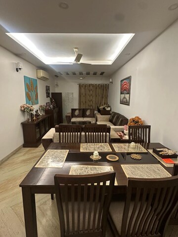 Living Room in 4 BHK Apartment at Sarita Vihar – for Sale