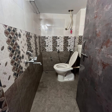 Bathroom in 1 BHK Apartment at Padma Nilayam Kondapur, Sriram Nagar – for Rent