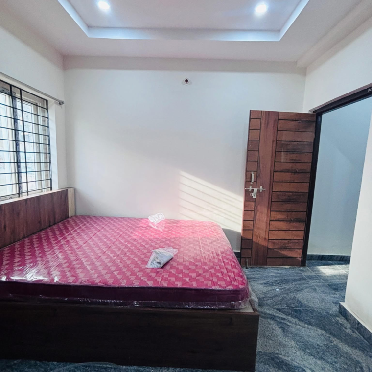Bedroom, sree-nilayam-kondapur 1 Bedroom 700 Sq.Ft. Apartment In Sriram Nagar Hyderabad 9148932