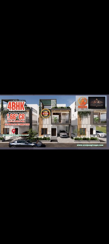 4 BHK Villa – Exterior View View at Sarjapur - for Sale
