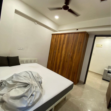 Bedroom in 1 BHK Apartment at Legend Flora Kondapur, Masjid Banda – for Rent