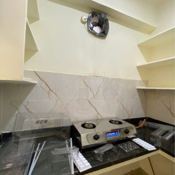 Team Area in 1 BHK Apartment at Legend Flora Kondapur, Masjid Banda – for Rent