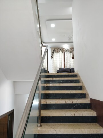 Staircase in 4 BHK Villa at Dwarakamai Apex Villas, Kannamangala – for Rent