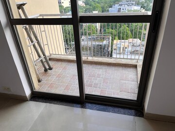 Balcony in 2 BHK Apartment at Unitech Uniworld Gardens 2, Sector 47 – for Rent