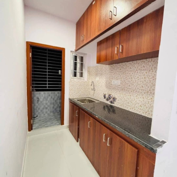 Kitchen in 1 BHK Apartment at Hari Priya Kondapur, Masjid Banda – for Rent