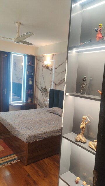 Living Room in 3 BHK Apartment at Motia Blue Ridge, Dhakoli – for Sale