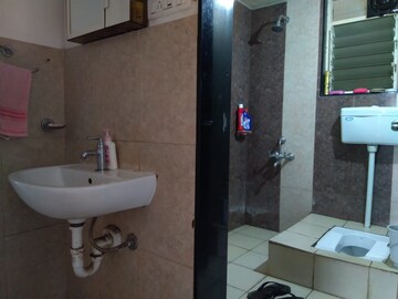 Bathroom in 2 BHK Apartment at Paranjape Schemes Madhukosh, Dhayari – for Sale