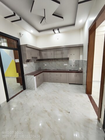 Kitchen in 3 BHK Independent House at Jankipuram Extension – for Sale