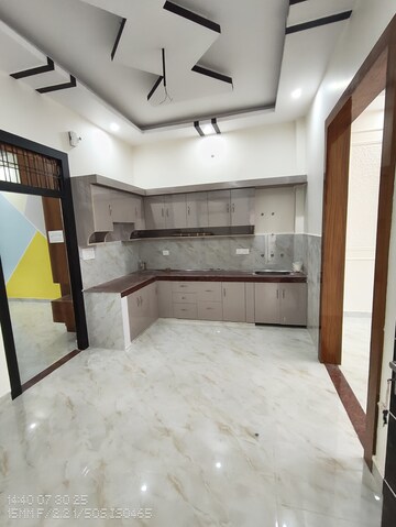 Kitchen in 3 BHK Independent House at Jankipuram Extension – for Sale