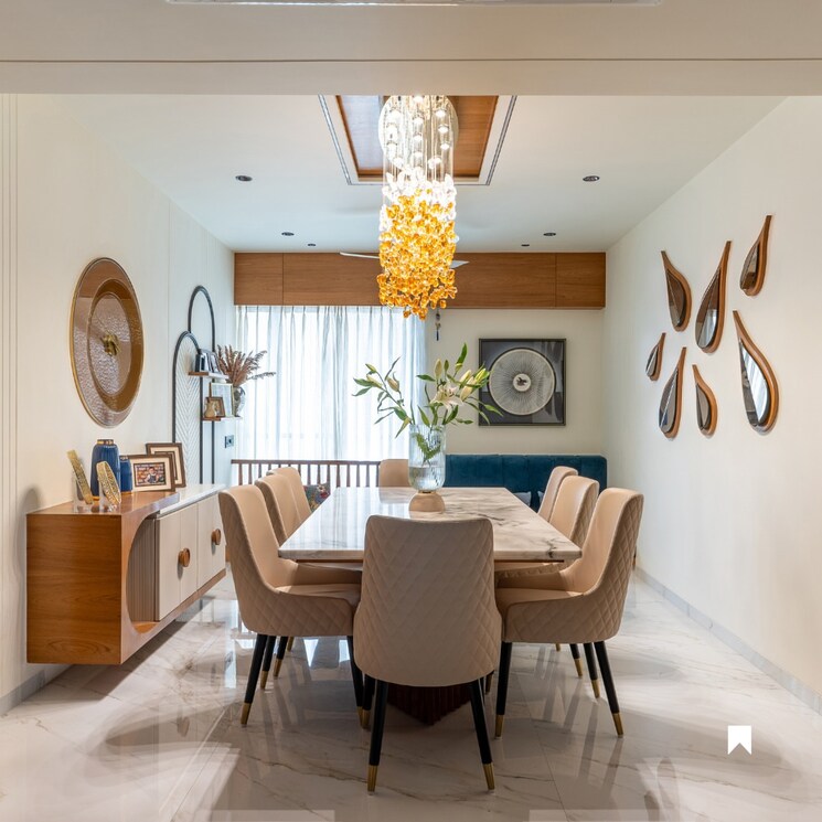 Dining area, sarjapur 4 Bedroom 3050 Sq.Ft. Villa In Sarjapur Bangalore 9149199