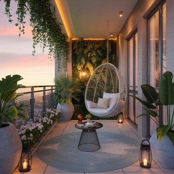 Balcony in 4 BHK Villa at Sarjapur – for Sale