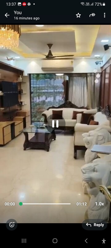 Team Area in 2 BHK Apartment at Kanakia Paris, Bandra East – for Rent