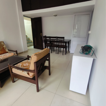 Living Room in 1 BHK Builder Floor at Saket – for Rent